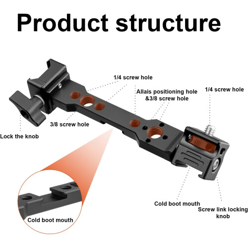 Professional Stabilizer Stand Quick Disconnect Stabilizer Lightweight Camera Mount For DSLR And Mirrorless Cameras 1