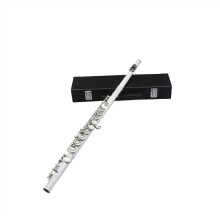 16hole flute, C key, colored flute, E key, student, adult, professional, musical instrument, flute (Color: White)