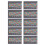 10 Blatt Gitarren-Griffbrettaufkleber, 1