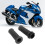 2 stücke 25mm/28mm Motorrad Hand Grip Links Rechts 12