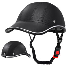 Motocyklová retro polopřilba, baseballová čepice v německém stylu pro muže a ženy, lehká a bezpečnostní, odolná skořepina z ABS
