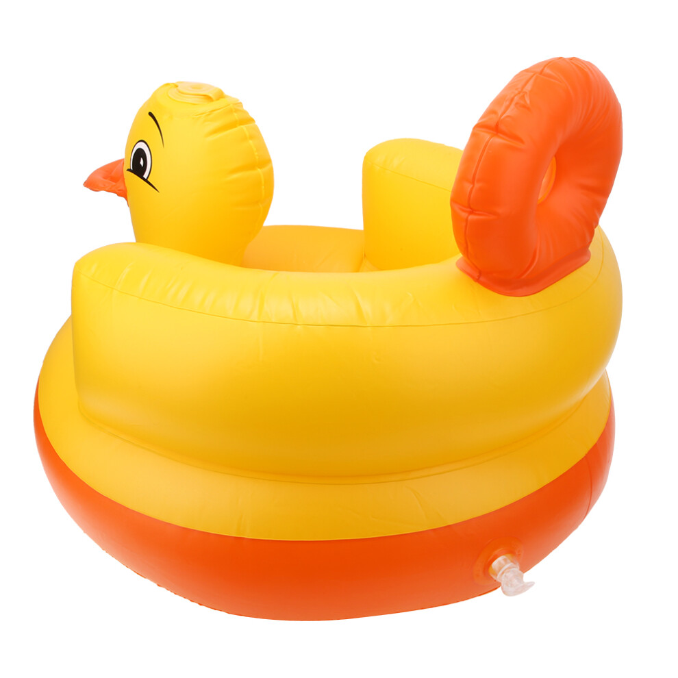 Innovative Inflatable Baby Support Seat, Safe Non-Toxic Material Ensures Baby Comfort And Security For Indoor Outdoor Activities (Yellow)