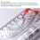 Rolling Straightedge Parallel Line Arc Curve Drawing Measurement Roller Ruler with Builtin Protractor (15 cm) 2