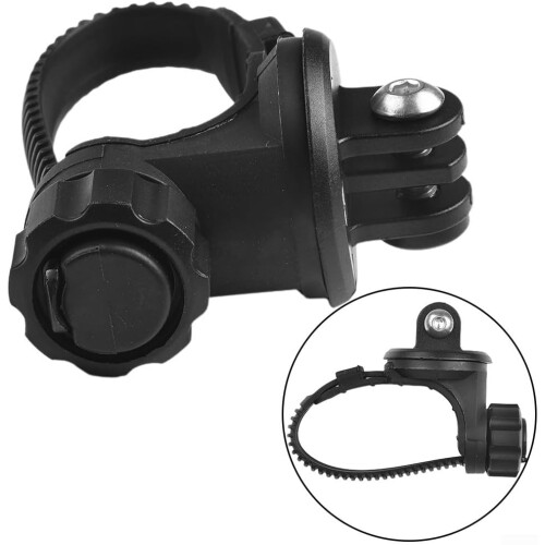 Stable Flat Handlebar Camera Mount For Road Bicycles Compatible With 360 Cameras 1