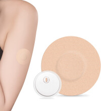 Parches adhesivos para sensor Freestyle, cubiertas hipoalergénicas sin látex, paquete de 20 unidades.