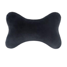 2pcs Black Car Neck Pillow Ergonomic Headrest Cushion for Driving with Breathable Soft Support
