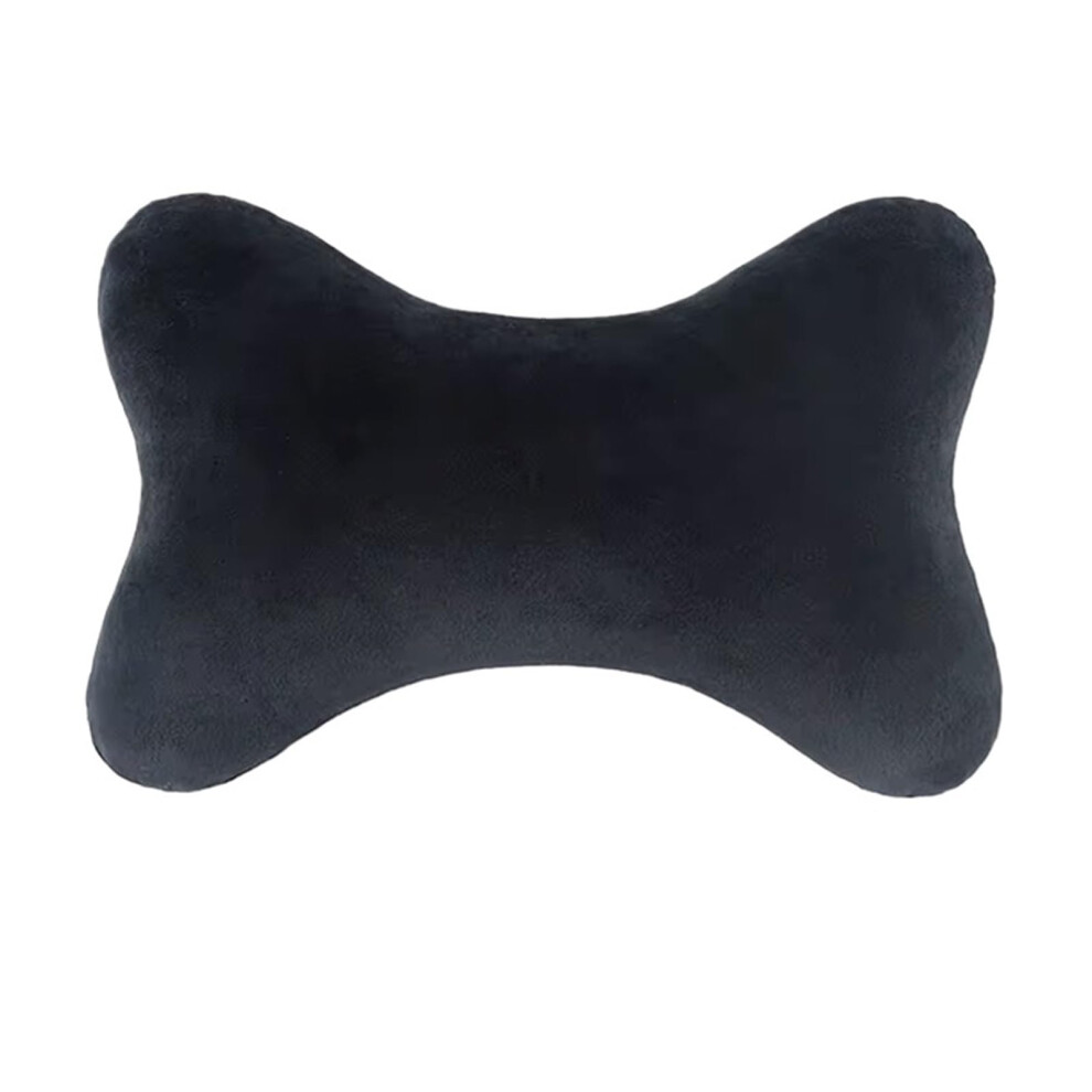 2Pcs Car Neck Pillow Ergonomic Headrest Cushion For Driving With Breathable Soft Support Black 9119770227331
