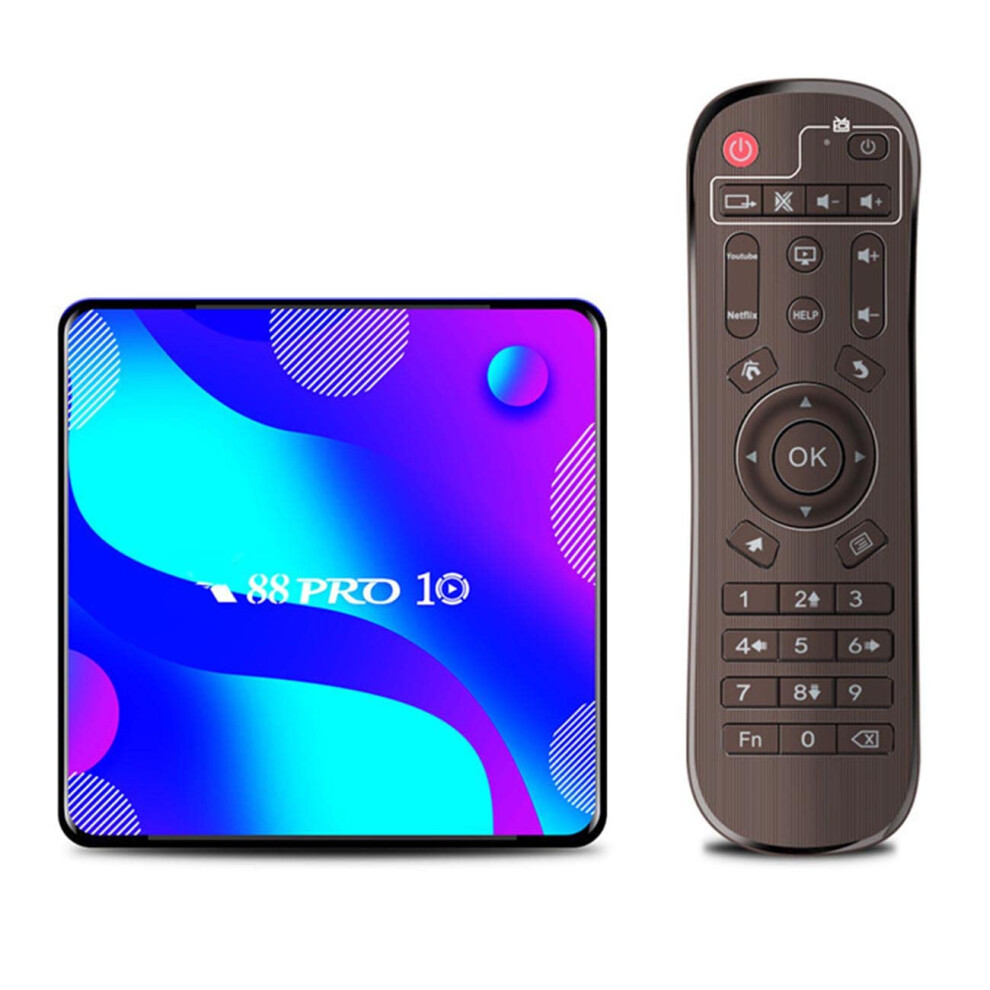 Android 11.0 Tv Box Quadcore, 4Gb Ram 128Gb Rom, Dual Band Wifi 2.4G/5.8G, Bluetooth 4.2, 4K/6K Ultra Hd 9001264384562