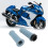 2 stücke 25mm/28mm Motorrad Hand Grip Links Rechts 12