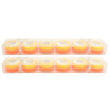 Carretel de linha de pesca em silicone resistente a impactos e antiderrapante, caixa de armazenamento de equipamentos de pesca, fácil de abrir,