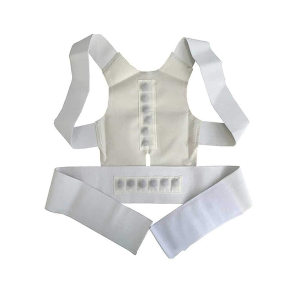 Orthosis Corset Back Brace Posture Corrector Magnetic Posture Upper Back Corrector LargeL Color Wit Made In China