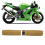 Paar 25 mm/28 mm Motorrad-Lenkergriffe, links und 12