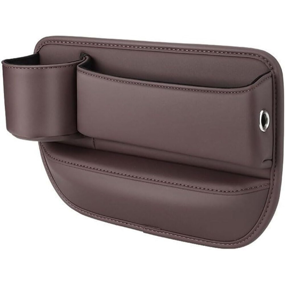 Car Seat Gap Organizer With Dual Cup Holders Pu Leather Storage Box For Cupra Formentor 20202024 9001264386481