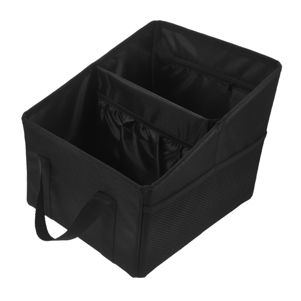 Foldable Oxford Car Trunk Organizer With Handles, Suv Cargo Storage Bin For Outdoor Use 9119770228338
