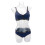Damen Sport-BH Unterwäsche-Set, weich, 6
