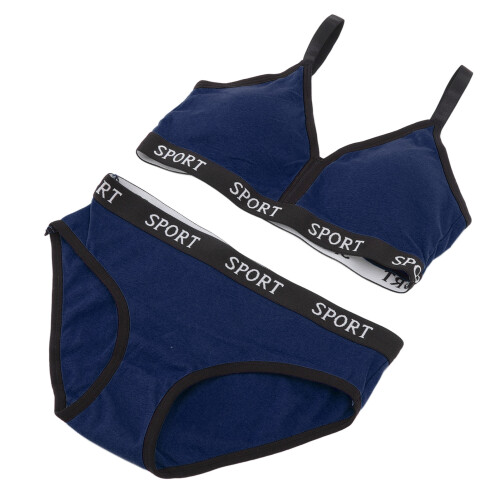 Damen Sport-BH Unterwäsche-Set, weich, 1