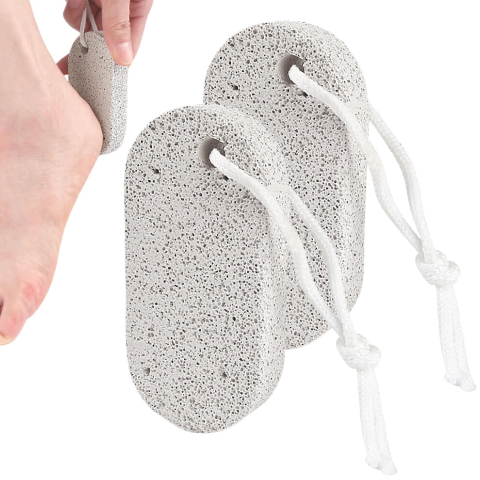 Footstone Peeler  Foot Heel and Palm Peeling  Natural Pumice Stone for Feet, Hands, and Elbows Against Calluses