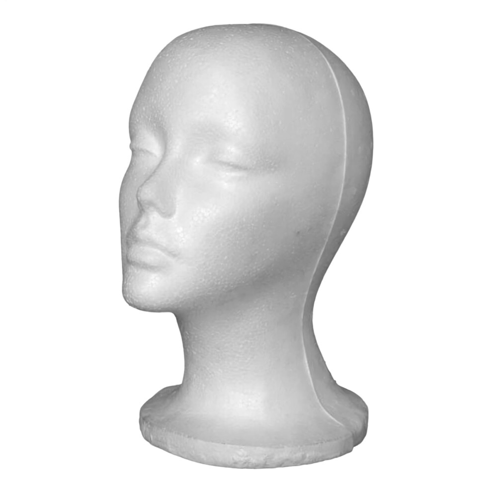Foam Mannequin Heads Lightweight Stand Display For Wigs  Styrofoam Model Heads For Travel Cosmetology