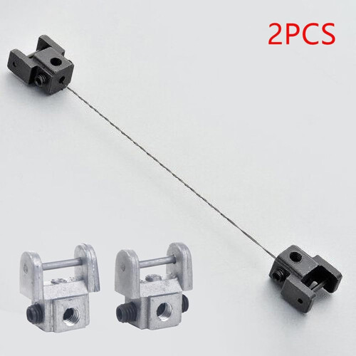 Scroll Saw Blades Holders 2Piece PinLess Conversion Kit Metal Upper and Lower Blade Holders 1