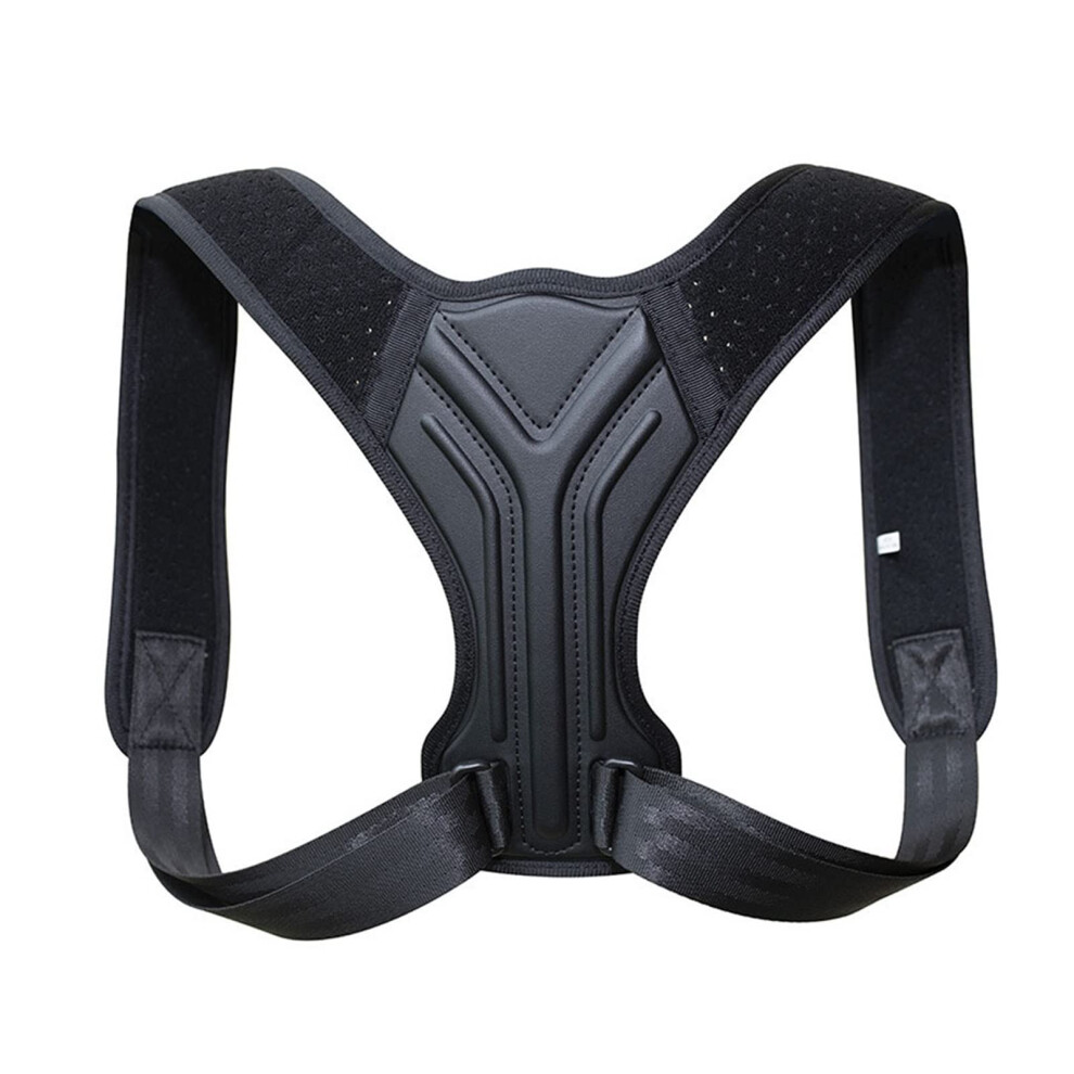 Black Posture Corrector Back Brace, Adjustable Posture Brace For Upper Back, Shoulder Relief, Spine Support, Xsmall