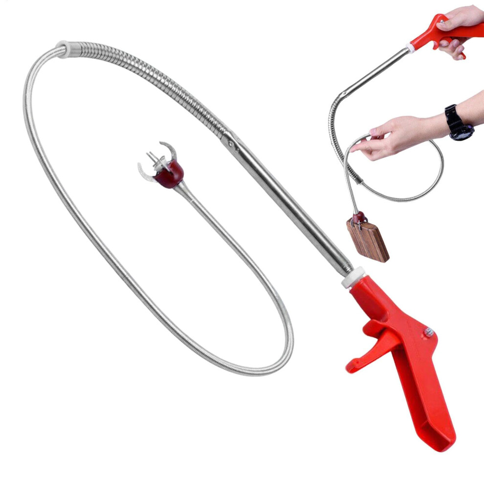 Snake Toilet Clog Remover, Flexible Pipe Cleaning Tool, Auger Grabber 9001264387952