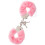 NMC Metal Handcuff with Plush, Pink 3