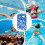 Swimming Board EVA Foam  Buoyancy Blue Carry Handle For Beginner Pool Training 3