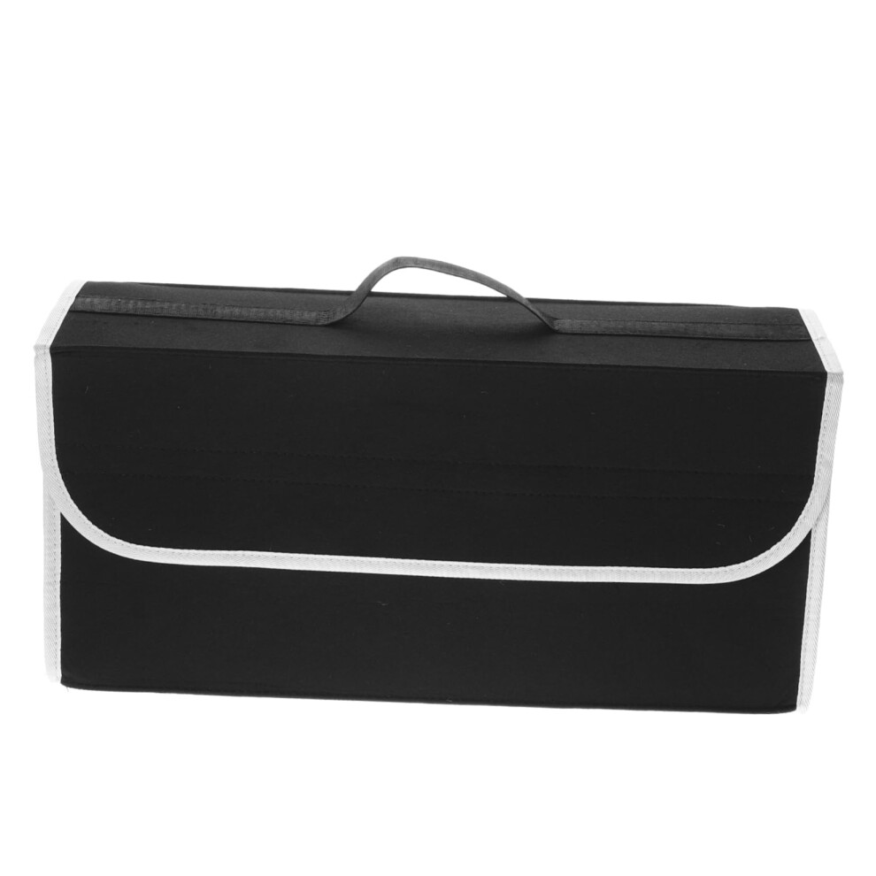 Car Trunk Organizer Foldable Felt Storage Box For Suv Large Capacity Durable Easyclean 9119770229090