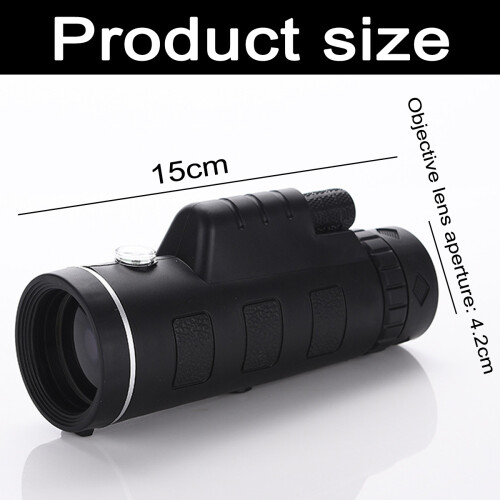 Οπτικό μονοφθάλμιο τηλεσκόπιο, Clear Fmc Bak4Prism Hd Vision Monocular για απίστευτα καθαρή όραση, 1