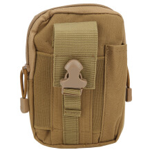 Bolsa táctica Molle para herramientas de exterior, bolsa de herramientas EDC de nailon de alta calidad, riñonera compatible con el sistema de
