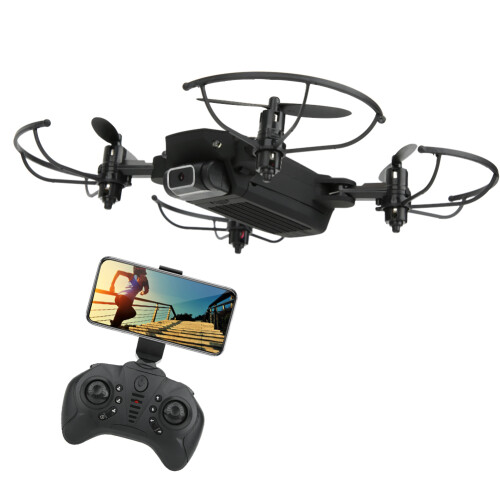 Έξυπνο μίνι drone με φωνητικό έλεγχο και πτυσσόμενο σχεδιασμό, υποστηρίζει έλεγχο 2