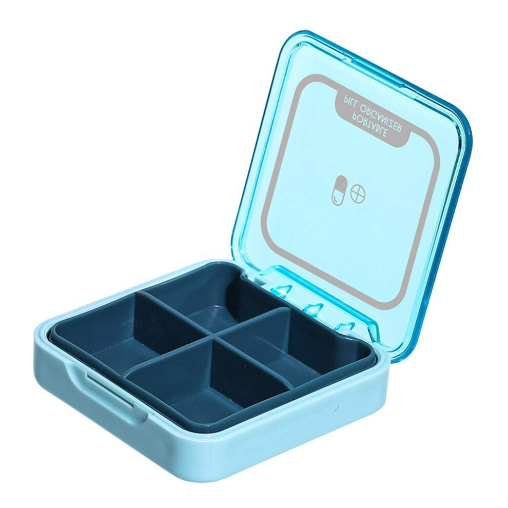 Pill Case Pill Organizer Extra Large Transparent Travel BPA  MoistureProof