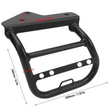 Portapacchi laterale in ferro resistente da 17 mm per moto XSR 900