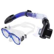 Masque de plongée panoramique à large champ de vision, verres en verre trempé, jupe en silicone anti-fuite pour adultes, monture incurvée