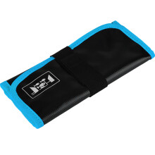 Sac de rangement pour matériel de pêche en PVC imperméable et pliable, idéal pour ranger les leurres et accessoires de pêche. Facile à