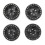 Ζάντες RC Beadlock, Σχεδιασμός Beadlock, Πλήμνη τροχού ερπυστριοφόρου τροχού 1,9 ιντσών από 7
