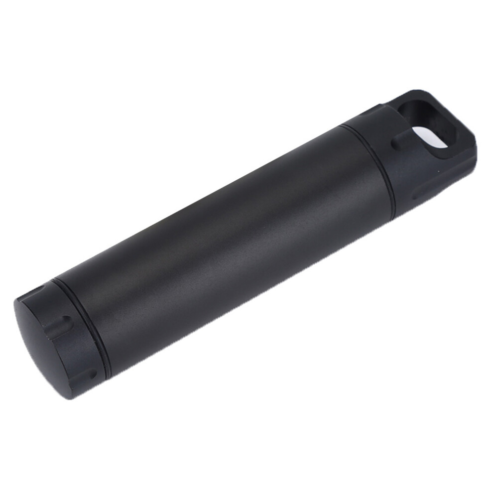 Multipurpose Storage For Outdoor Emergency Tool, Portable Survival Waterproof Pill Container Made Of Aerospace Aluminum, Airtight Case Ideal For