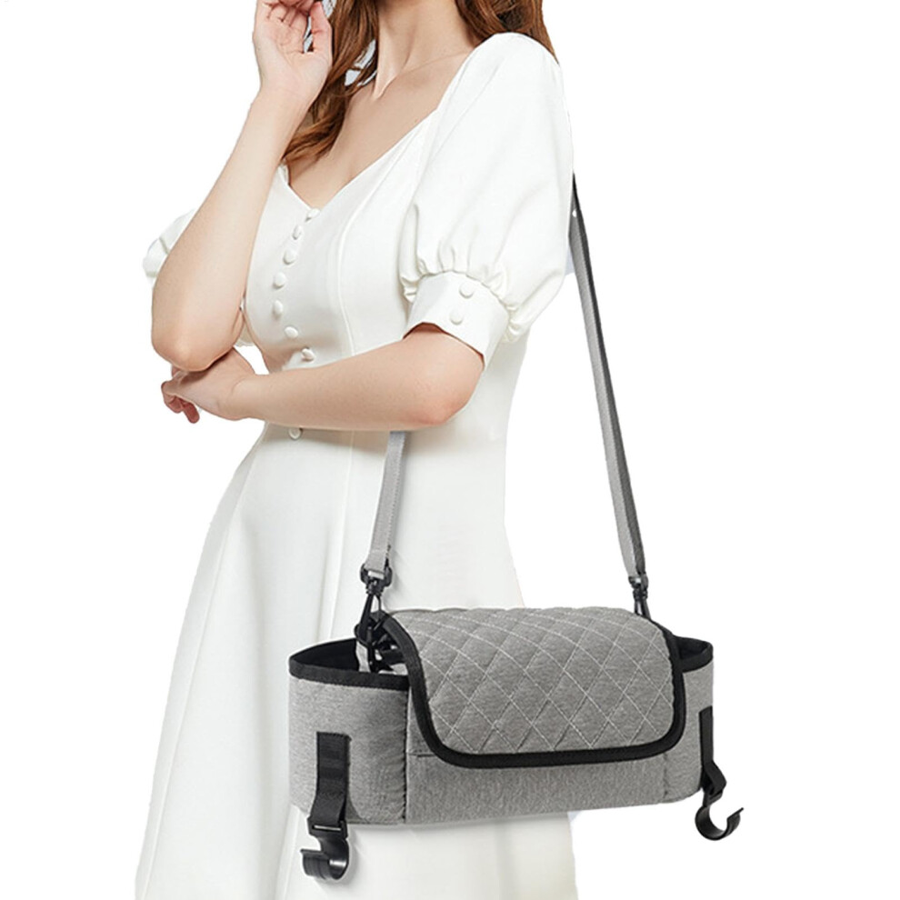 Stroller Organizer Bag, Oxford Cloth Portable with Shoulder Strap