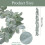 Kunstmatige Vine Leaf Greenery-slingers voor 3