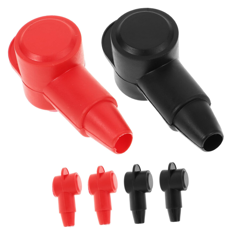 6Pcs Battery Terminal Covers With Durable Pvc Insulation For Rv, Boat And Automotive Use 9119770230799