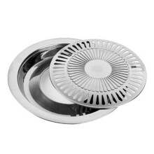 Bbq Grill Smokeless Barbecue Pan Gas Stove Compatible NonStick Coating Household Stove Plate Tool
