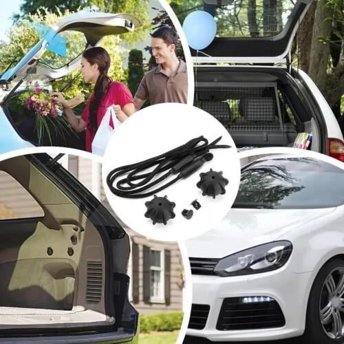 Parcel Shelf String Cord Universal Nylon Trunk Rope For Rear Shelf Straps Tailgate Lanyard 1