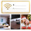 WiFi Password Sign, Acrylic Display, Guest Network, Easy Installation, Modern 3