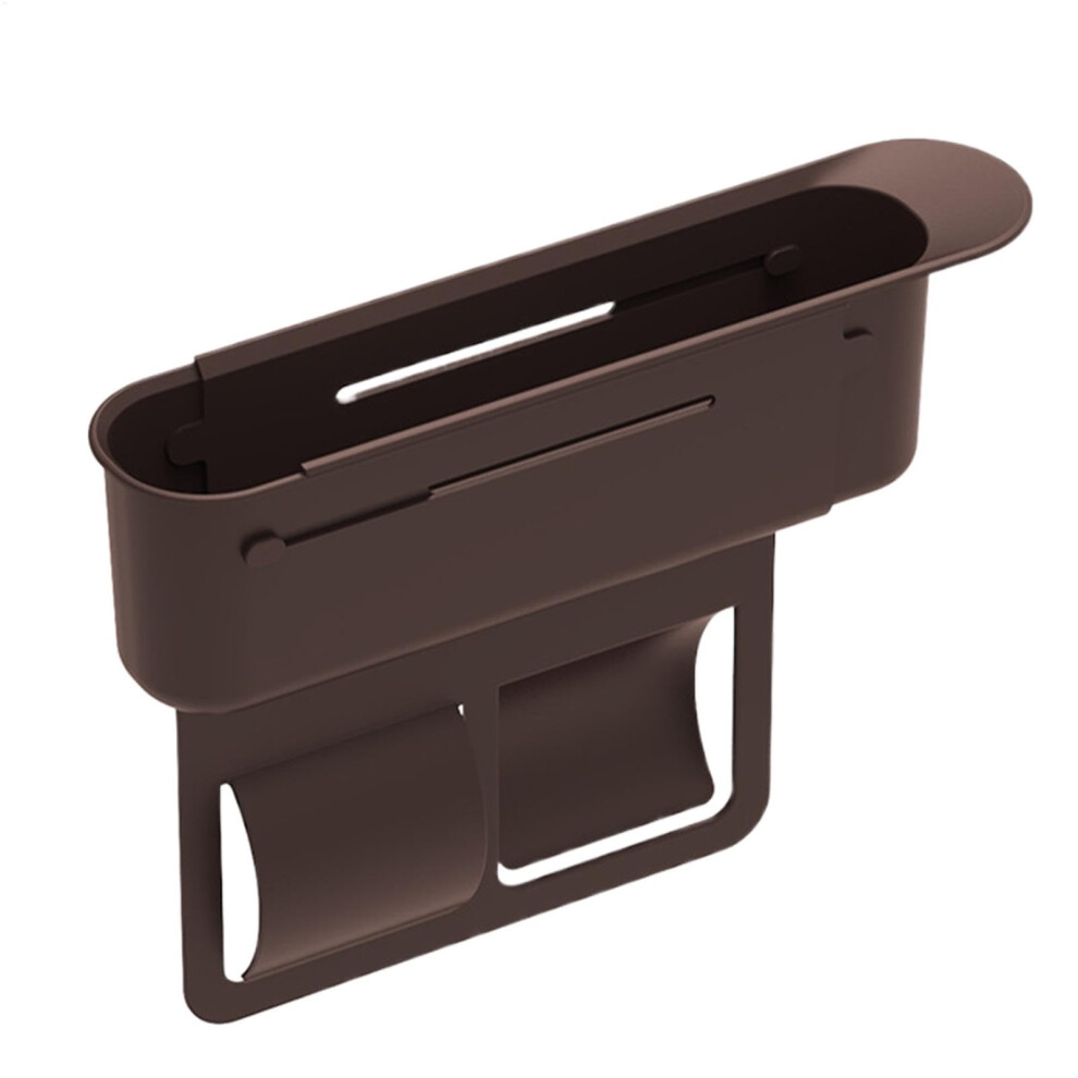 Car Seat Gap Filler Organizer With Adjustable Length, Skinfriendly Surface For Universal Vehicles Brown 9339159752555