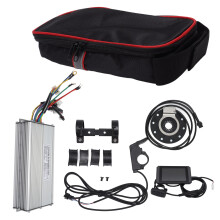 Kit Controlador de Velocidade para Motor de Bicicleta Elétrica, Controle Estável para Desempenho Suave e Manopla de Aceleração Antiderrapante,