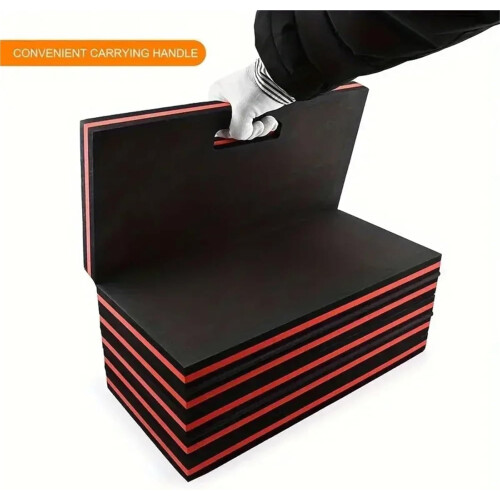 Pad Workshop Stool For Car  Lying Board Folding Portable Garage Seat Mat 2