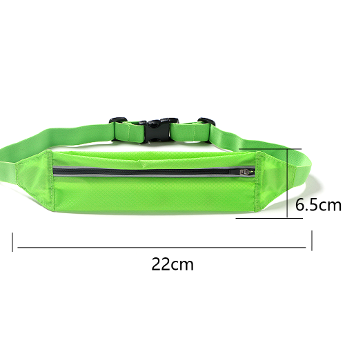 Bolsa de corrida ajustável, pochete de corrida com faixa refletora para celulares de até 6,7 polegadas. Material macio que proporciona conforto e 1