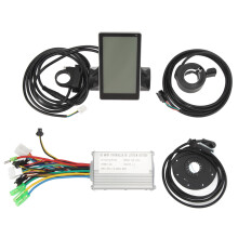 Sistema de controle de velocidade estável para atualização de bicicletas elétricas, controlador de motor brushless de 15A com M5LCD e acelerador