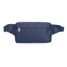 Riñonera versátil y moderna, bolso de cintura de gran capacidad con correa ajustable para ir de compras, viajar y pasear, color azul, fabricada en
