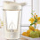 BatteryPowered Automatic Blender Cup Temperature Coffee Milk Powder Compatible 4